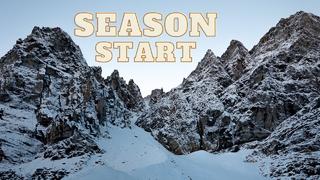 "It looks like it's full on winter up there" - The first turns of the season