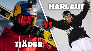 X Games Ski Knuckle Huck 2021: trick comparison, Jesper Tjäder vs Henrik Harlaut || All runs