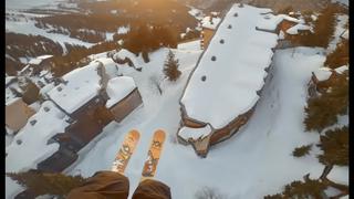 Speedriding Through An Alpine Resort | From Avoriaz With Love