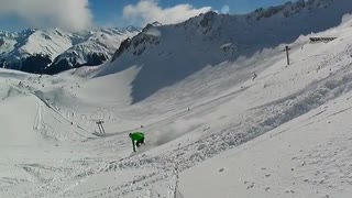 Pow Pow krasch i Davos-Parsenn