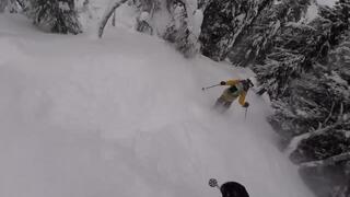 Pow shred Aksel 9 år