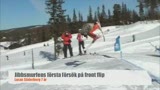 Jibbsmurfens första försök på front flip