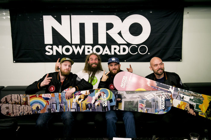Några utav årets absolut fetaste brädor fanns på plats tillsammans med sina skapare. Nitro X Looptroop Rockers collaben bör ses i verkligheten, grafik utöver det vanliga.