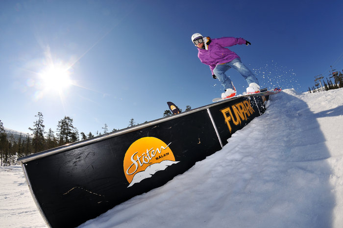 Stötens funpark sköts av Snowpark Consulting.