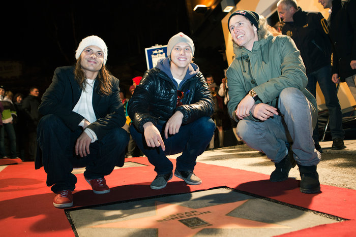 Charles Gagnier, Oscar Scherlin och Russ Henshaw