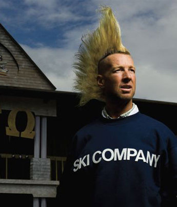 Glen Plake besöker Stockholm vid Free Radicals releaseparty.