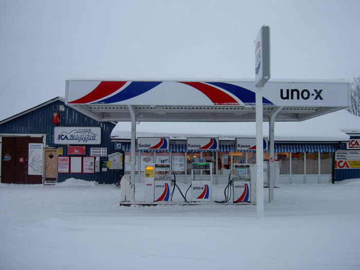 Samling vid pumpen i Blåsjön.