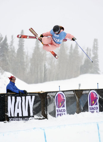 Grete Eliassen i Superpipen.