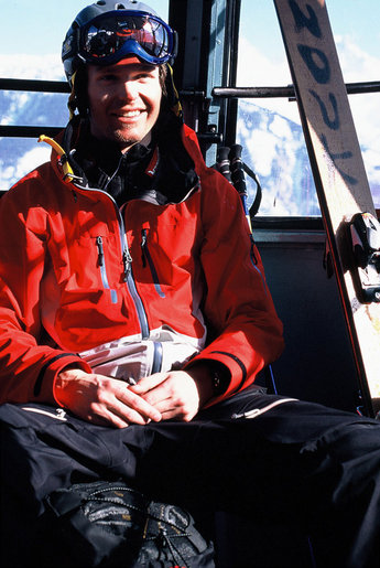 Välbehövlig vila i kabinen.