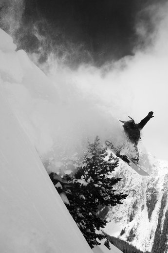 Martin Gunnarsson visar att han kan mer än att köra parallellslalom.