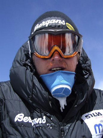 Kyligt på Mount Everest.