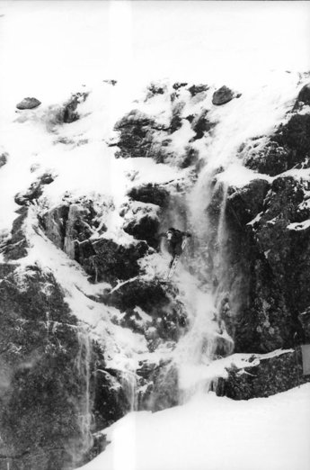 Henrik Windstedt på väg nedför.