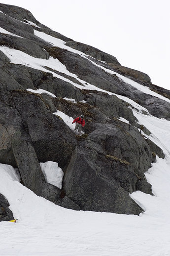 Sverre Liliequist i dagens mest tekniska linje.
