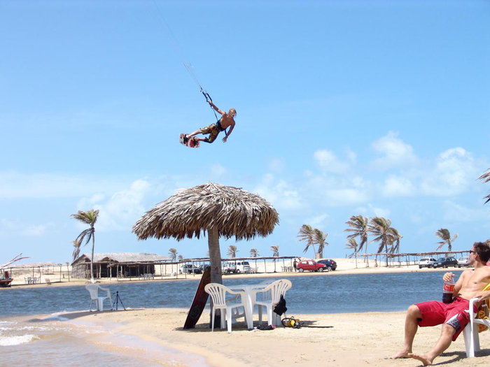 Claes Lundin, snowkite och kitesurf.