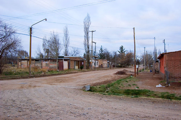 Det kvarter i Malagüe där vi övernattar.