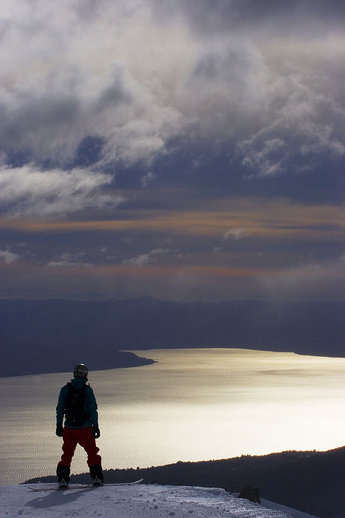 Från toppen av Catedrals liftsystem är vyn hyfsat scenisk