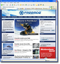 www.freeride.eu - Freeride goes international