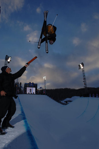 Tanner Hall, vinnare i super pipe i fjolårsupplagan av X Games.