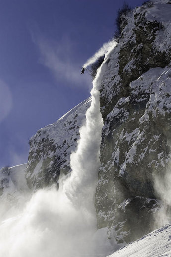 Vinnarbilden på Juilan Carr i Engelberg.