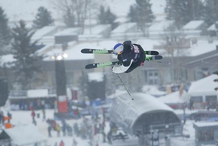 Slopestyle vinnaren Tanner Hall