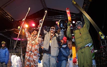 Jon Olsson (Silver) - Simon Dumont (Guld) - Peter Olenick (Brons)