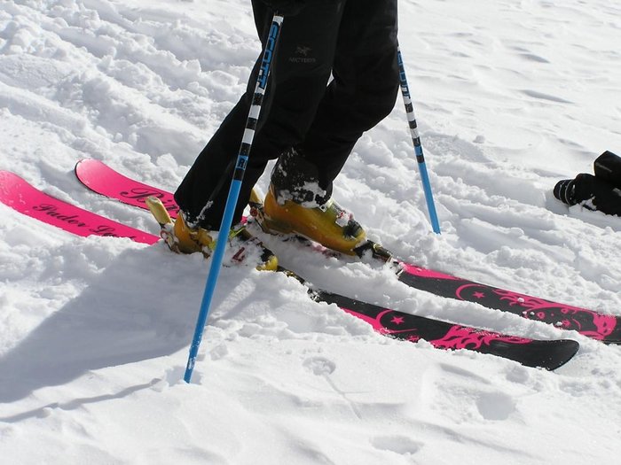 Puder Luder i sitt rätta element.