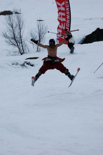 Viktor Roos tar friåkningen till en helt ny nivå.