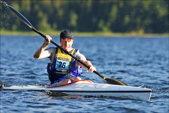 Spurt in mot mål ... vinnaren!