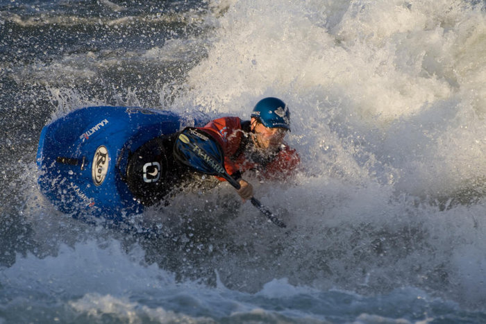Tomas Rundgren tävlade för Kuiva Gränspaddlare och kommer från Övertorneå.
