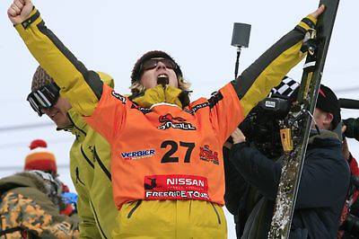 Olivier Meynet rankas som världens tredje bäste friåkare på skidor.