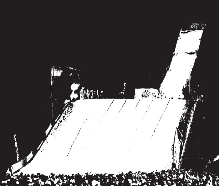 Hopprampen på Stadion under fjolårets event.