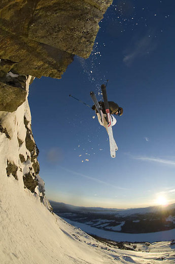 Ett litet premiärdropp på Skutan.