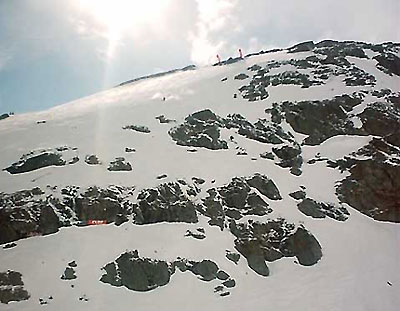 Tävlingsområdet på Nordalsbranten