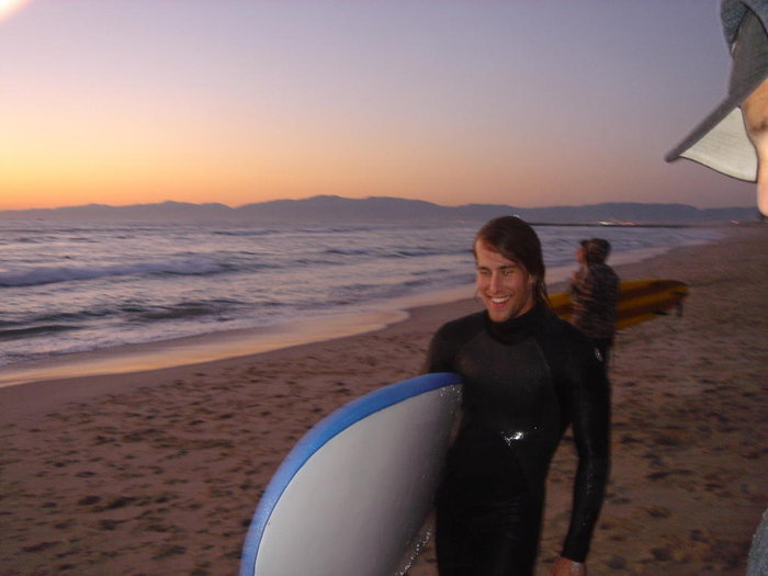 Henke med lånad pråm.