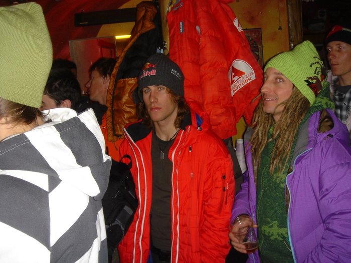 Henke och Kaj på åkarmöte.