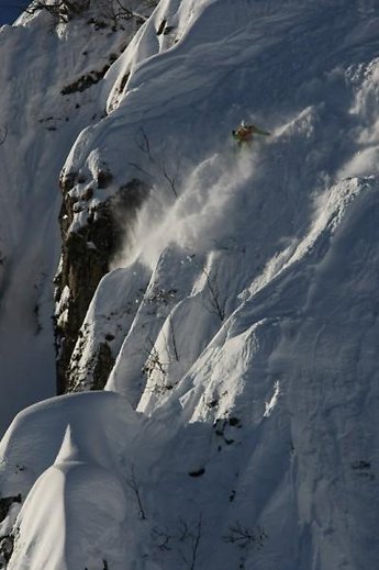 Aurelien Ducroz åker en tuff linje.