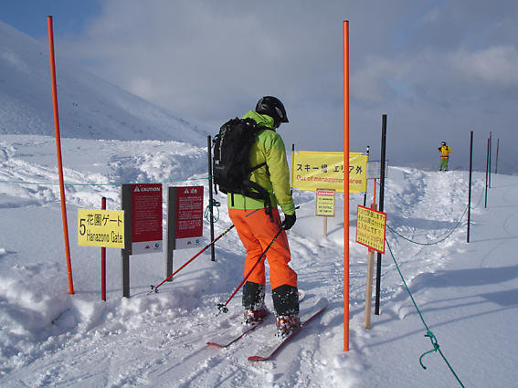 En av väldigt få regler i Niseko: 