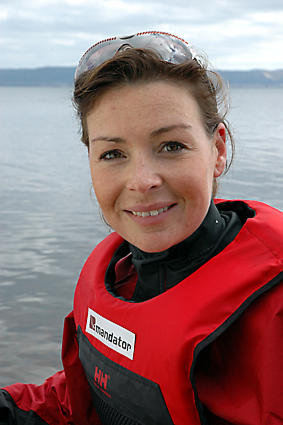 Renate Chlumska föreläser under Fjällfest.
