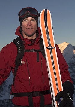 Fredrik Ericsson gillar att åka brant