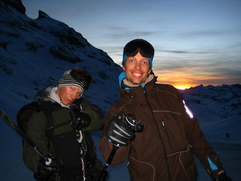 Bergman och Fredriksson är nöjda med dagen.