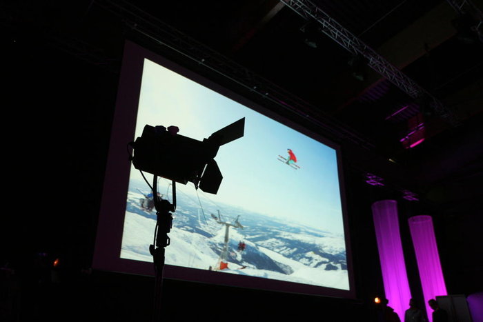 Oscar Scherlin på stora duken.
