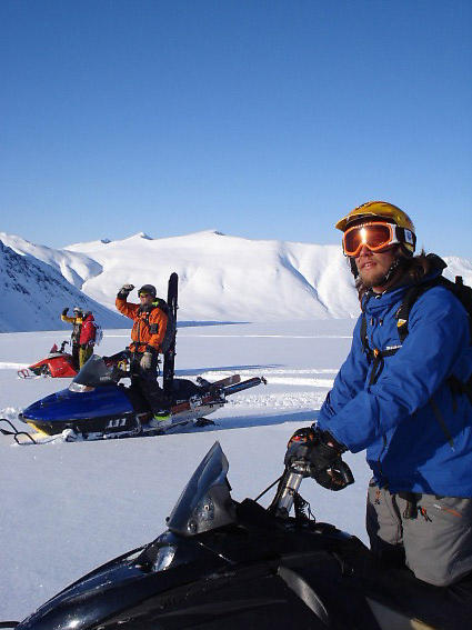 Men exporing the northern territories.