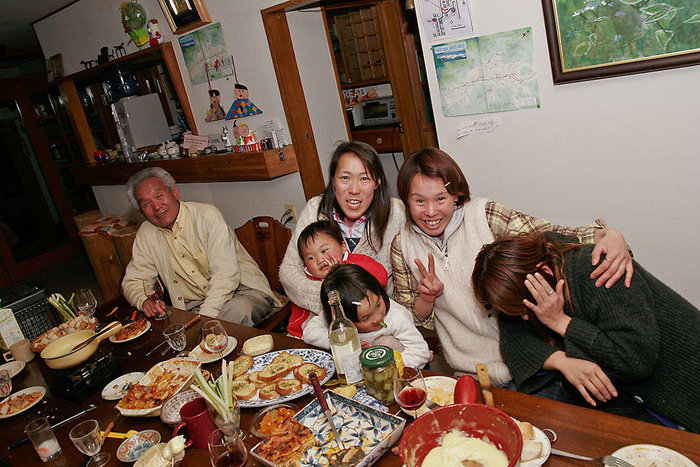 Samkväm med hyresvärdarna.