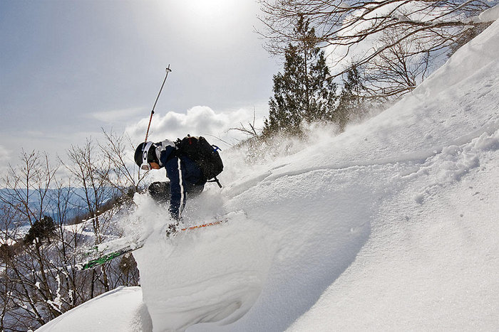 Även om det stundtals fanns moln på himmeln var åkningen alltid underbar.