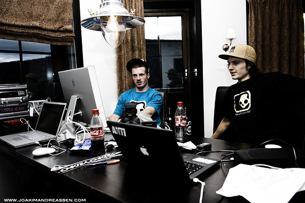 Niels Windfeldt och Andreas Braaten planerar inför eventet.