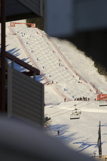 Världscuparenan i Slalombacken i Åre.