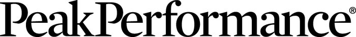 Så här kommer Peak Performance nya logotype se ut i fortsättningen.