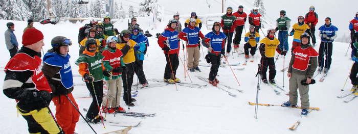 Samling inför starten