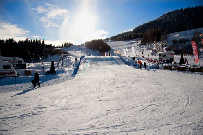 Målområdet i Branäs.