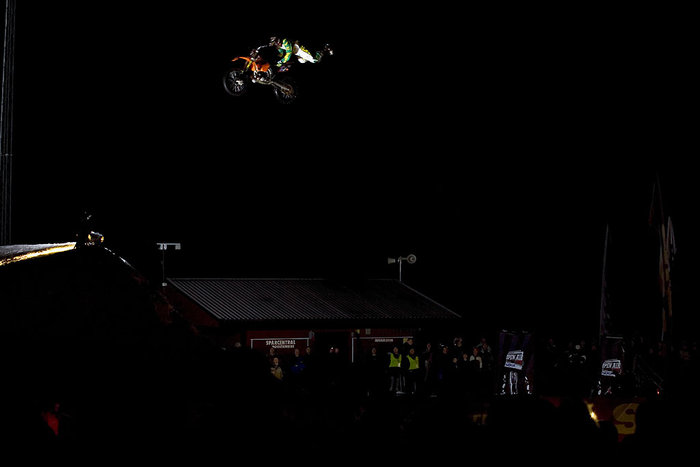 Fredrik Berggren tar luft.